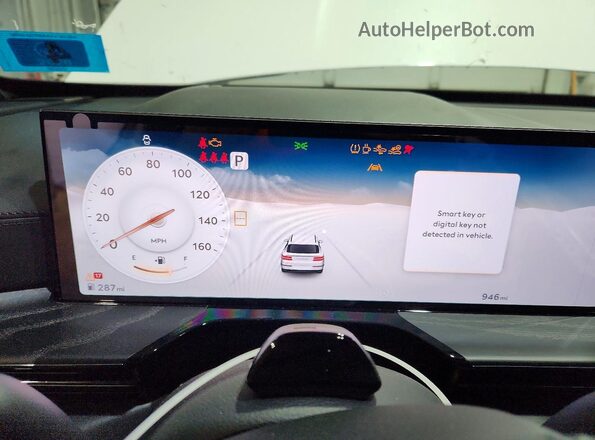 KMUHCESC4TU297220 2026 GENESIS GV80 Белый Вид щитка приборов