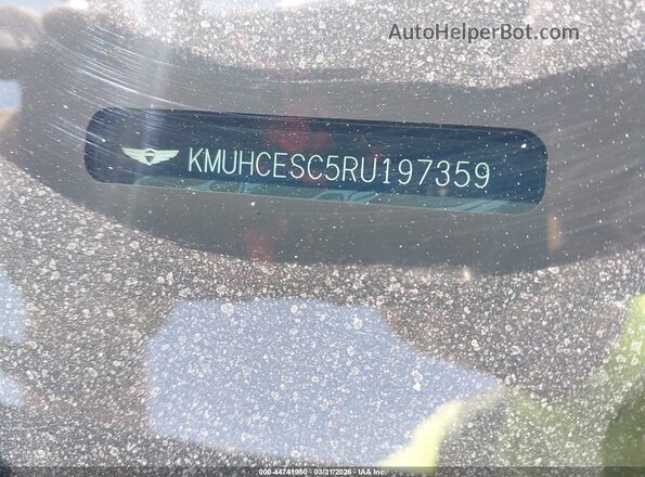 KMUHCESC5RU197359 2024 GENESIS GV80 Gray Vista del compartimento del motor