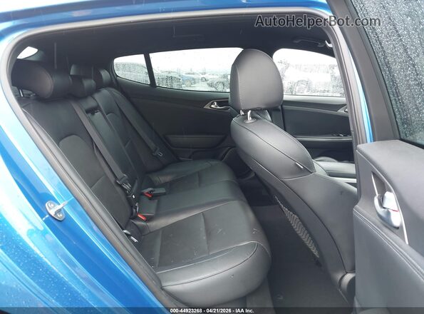 KNAE35LC4J6010865 2018 KIA STINGER Синий Вид наклейки с VIN-кодом