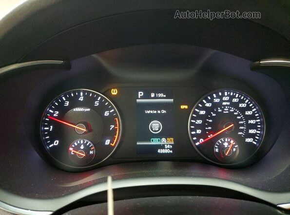 KNAE35LD4P6137424 2023 KIA STINGER Gray Vista del cuadro de instrumentos