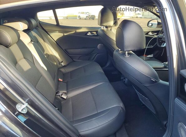 KNAE35LD5P6133091 2023 KIA STINGER Black Вид задніх сидінь