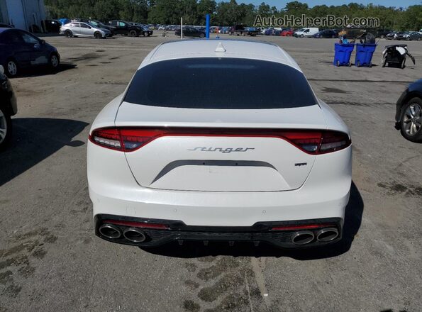KNAE55LC5P6135215 2023 KIA STINGER Белый Вид сзади