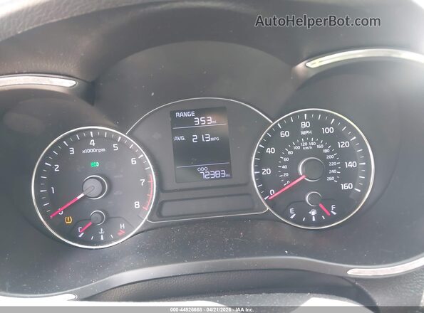 KNAFX4A66G5512288 2016 KIA FORTE Черный Вид задних сидений