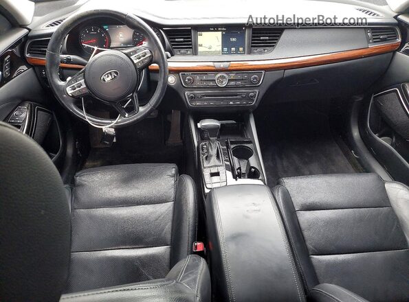 KNALC4J11H5072159 2017 KIA CADENZA Белый Вид панели приборов