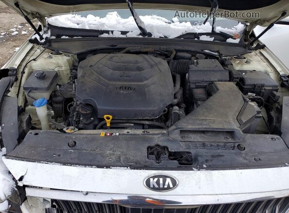 KNALC4J11H5072159 2017 KIA CADENZA Белый Вид задней части салона