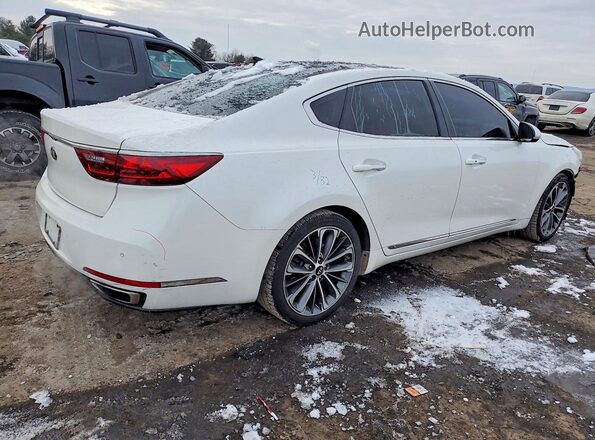 KNALC4J11H5072159 2017 KIA CADENZA Белый Задняя правая четверть