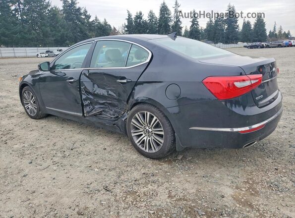 KNALN4D70G5201226 2016 KIA CADENZA Черный Задняя левая четверть