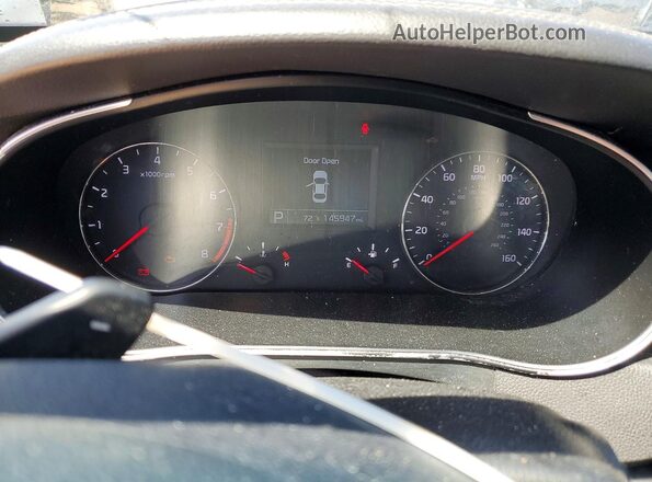 KNALN4D71G5217841 2016 KIA CADENZA Black Instrument cluster view