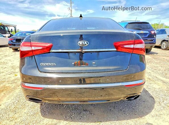 KNALN4D71G5217841 2016 KIA CADENZA Black Rear view