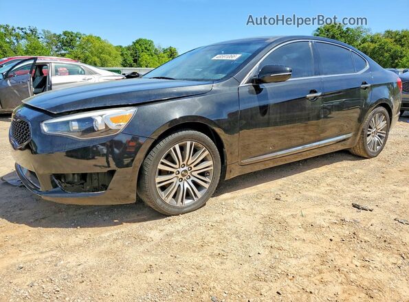 KNALN4D71G5217841 2016 KIA CADENZA Black Front left