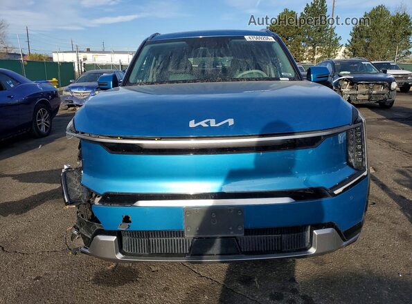 KNDADFS56R6034362 2024 KIA EV9 Blue Вид спереду