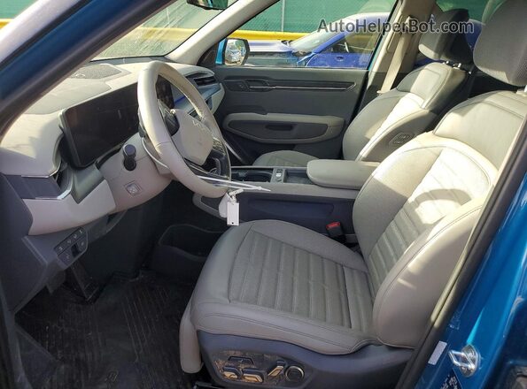 KNDADFS56R6034362 2024 KIA EV9 Blue Вид салону спереду