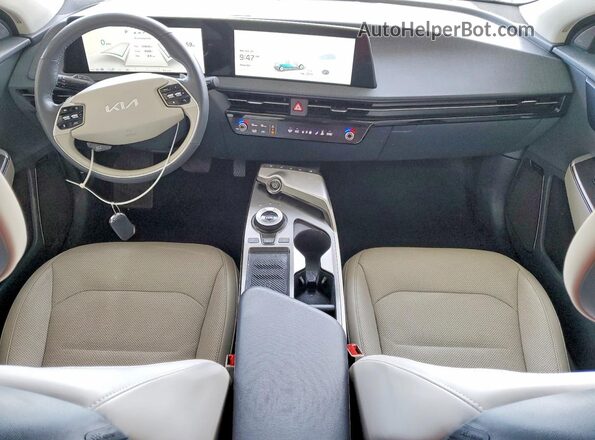 KNDC3DLC8R5161150 2024 KIA EV6 Черный Вид панели приборов