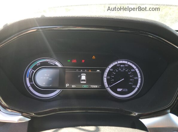 KNDCB3LC2M5469159 2021 KIA NIRO Черный Вид щитка приборов