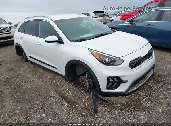 KNDCB3LC2N5539308 2022 KIA NIRO Белый Передняя правая четверть