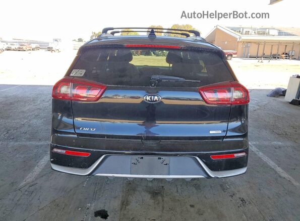 KNDCB3LC6H5095208 2017 KIA NIRO Черный Вид сзади
