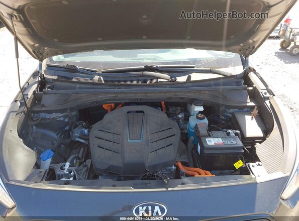 KNDCC3LG3M5098514 2021 KIA NIRO EV Серый Вид сзади