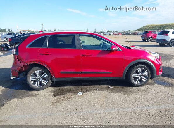 KNDCD3LD1L5395136 2020 KIA NIRO PLUG-IN HYBRID Red Rear interior view