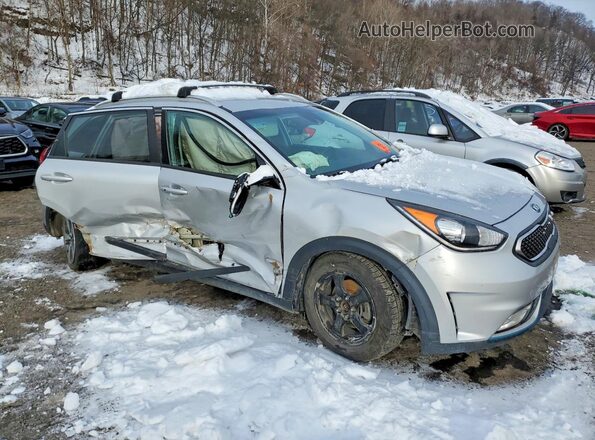 KNDCD3LD3K5221941 2019 KIA NIRO Серебряный Передняя правая четверть