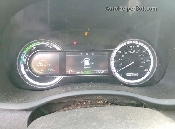 KNDCD3LD3K5221941 2019 KIA NIRO Серебряный Вид щитка приборов