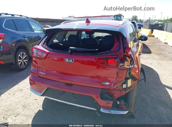 KNDCE3LC9J5174286 2018 KIA NIRO Красный Вид спереди