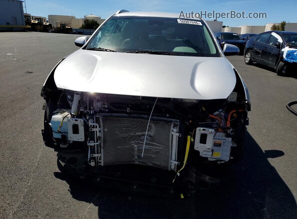 KNDCM3LD7K5343329 2019 KIA NIRO Silver Widok z przodu