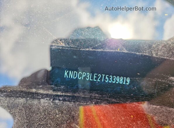 KNDCP3LE2T5339819 2026 KIA NIRO Gray VIN կոդի պիտակի տեսք