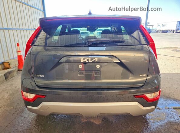 KNDCP3LEXT5337932 2026 KIA NIRO Gray Rear view