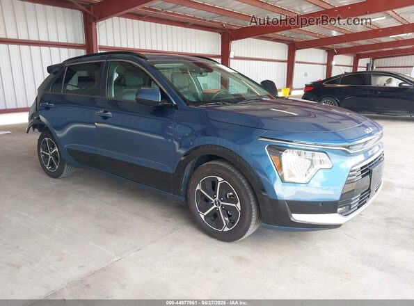 KNDCT3LE0R5125089 2024 KIA NIRO Синий Передняя правая четверть