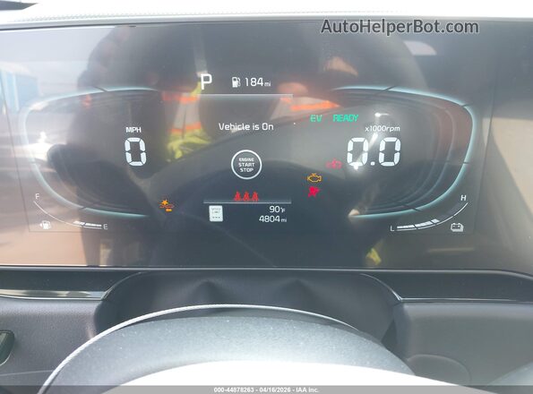 KNDCT3LE9S5224306 2025 KIA NIRO Черный Вид задних сидений