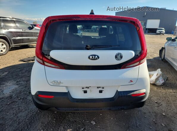 KNDJ23AU2M7740020 2021 KIA SOUL Белый Вид сзади