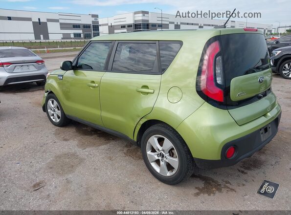 KNDJN2A24K7911055 2019 KIA SOUL Зеленый Задняя левая четверть