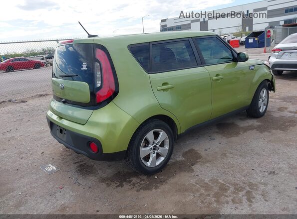 KNDJN2A24K7911055 2019 KIA SOUL Зеленый Задняя правая четверть