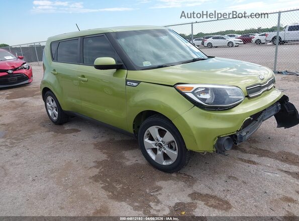 KNDJN2A24K7911055 2019 KIA SOUL Зеленый Передняя правая четверть