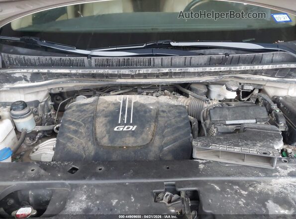 KNDMB5C13G6134621 2016 KIA SEDONA Champagne Вид ззаду