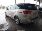 2016 Kia Sedona Lx Champagne vin: KNDMB5C13G6134621