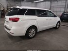 2016 Kia Sedona Lx White vin: KNDMB5C13G6158059