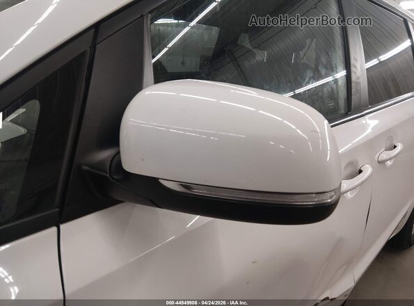 KNDMB5C13G6158059 2016 KIA SEDONA White Вид щитка приладів