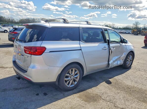 KNDMB5C13K6517659 2019 KIA SEDONA Серебряный Задняя правая четверть
