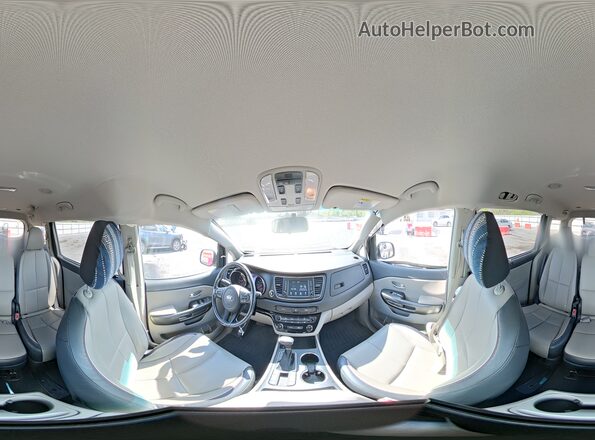 KNDMB5C13K6517659 2019 KIA SEDONA Серебряный Панорамный вид салона 360°