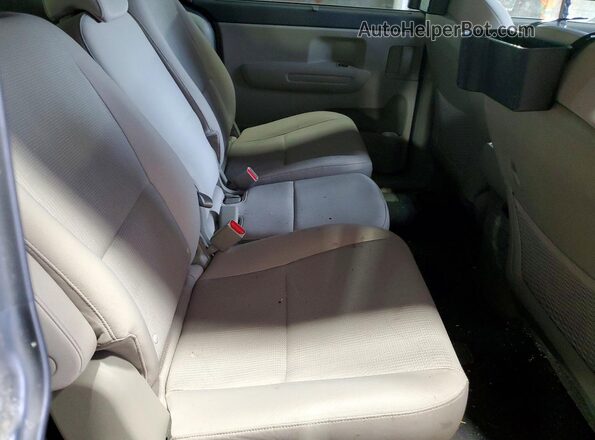 KNDMB5C14L6624057 2020 KIA SEDONA Charcoal Вид задньої частини салону