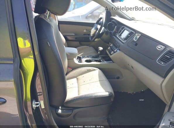 KNDMB5C15M6671051 2021 KIA SEDONA Black Vista interior delantera
