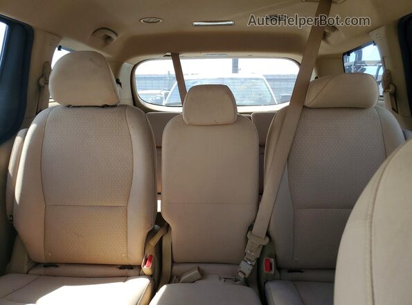 KNDMB5C16G6121538 2016 KIA SEDONA Золотой Вид задних сидений