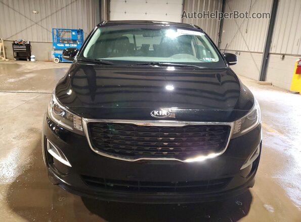 KNDMB5C16L6604831 2020 KIA SEDONA Black Widok z przodu