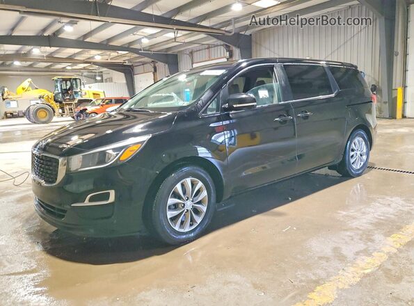 KNDMB5C16L6604831 2020 KIA SEDONA Black Przód lewy