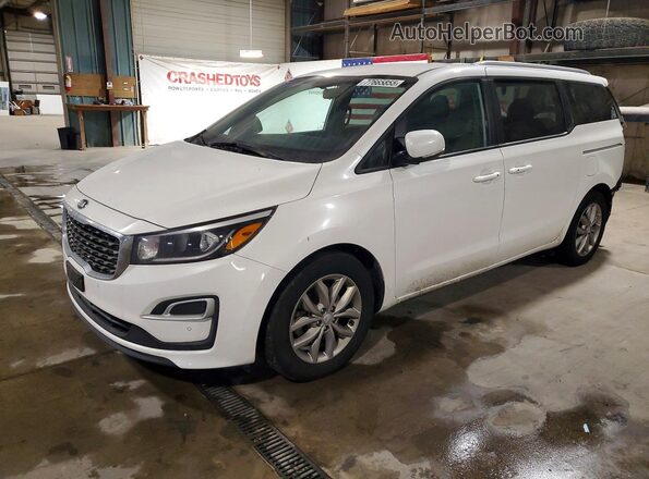 KNDMB5C17M6673397 2021 KIA SEDONA White Przód lewy