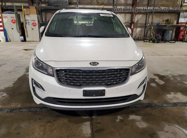 KNDMB5C17M6673397 2021 KIA SEDONA White Widok z przodu