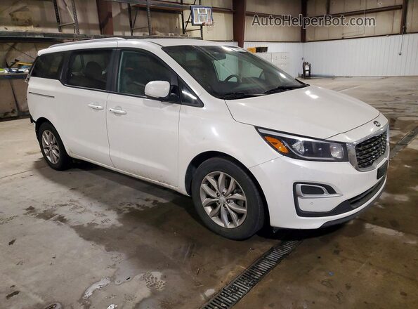 KNDMB5C17M6673397 2021 KIA SEDONA White Przód prawy