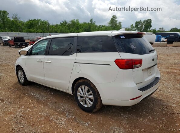 KNDMB5C18H6225546 2017 KIA SEDONA Белый Задняя левая четверть