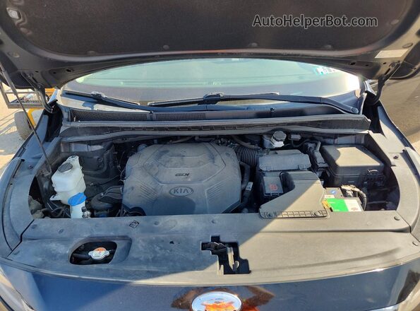 KNDMB5C18K6517673 2019 KIA SEDONA Черный Вид подкапотного пространства